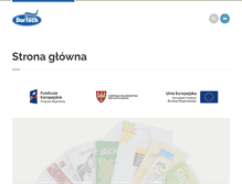 Tablet Screenshot of dortech.com.pl